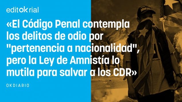 La amnistía excluye los delitos de odio, salvo gritar «¡perras españolas, os vamos a matar!»