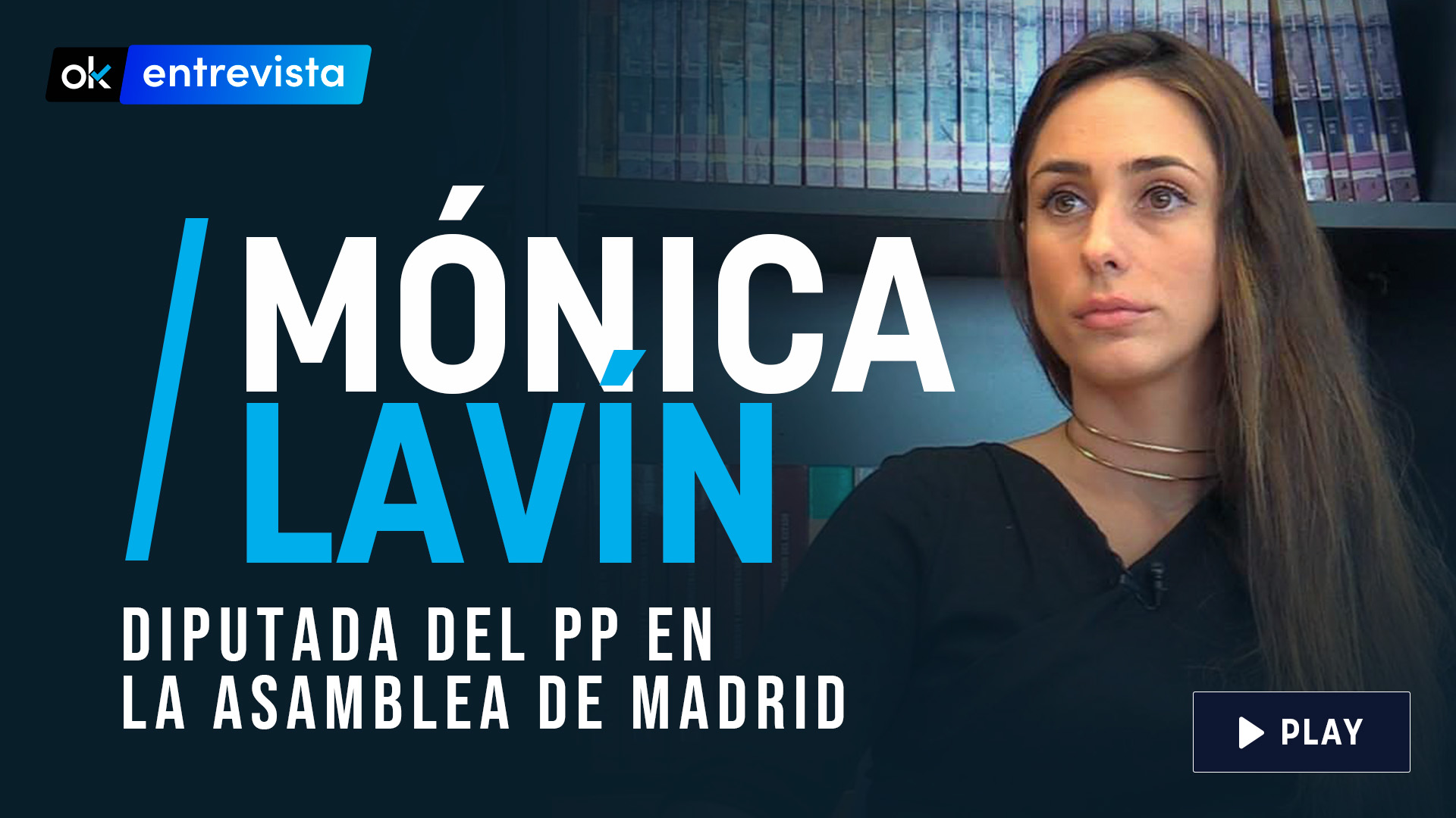 La diputada del PP en la Asamblea Mónica Lavín.