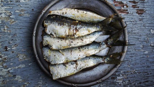 Sardinas a la plancha