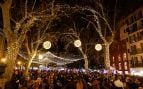 luces de Navidad Palma plaza españa