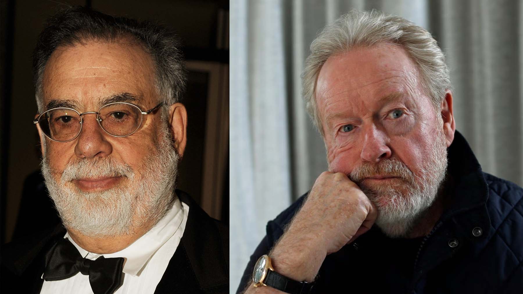 Francis Ford Coppola elogia la carrera de Ridley Scott