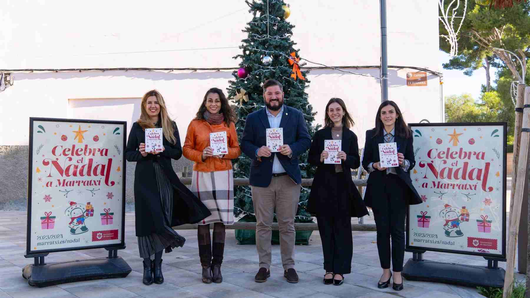 El alcalde de Marratxí, Jaume Llompart, en la presentación del programa de Navidad del municipio.