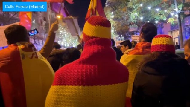 Manifestación en Ferraz