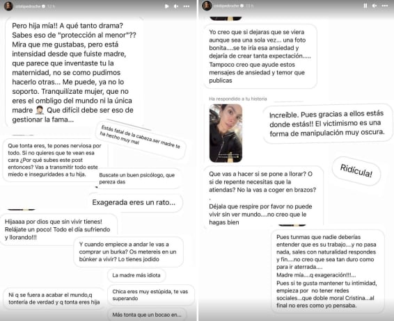 La cuenta de Cristina Pedroche se ha llenado de críticas por su último vídeo