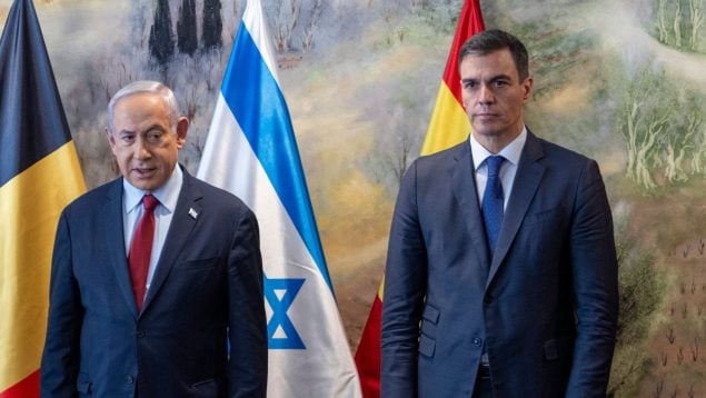 Netanyahu Pedro Sanchez Israel