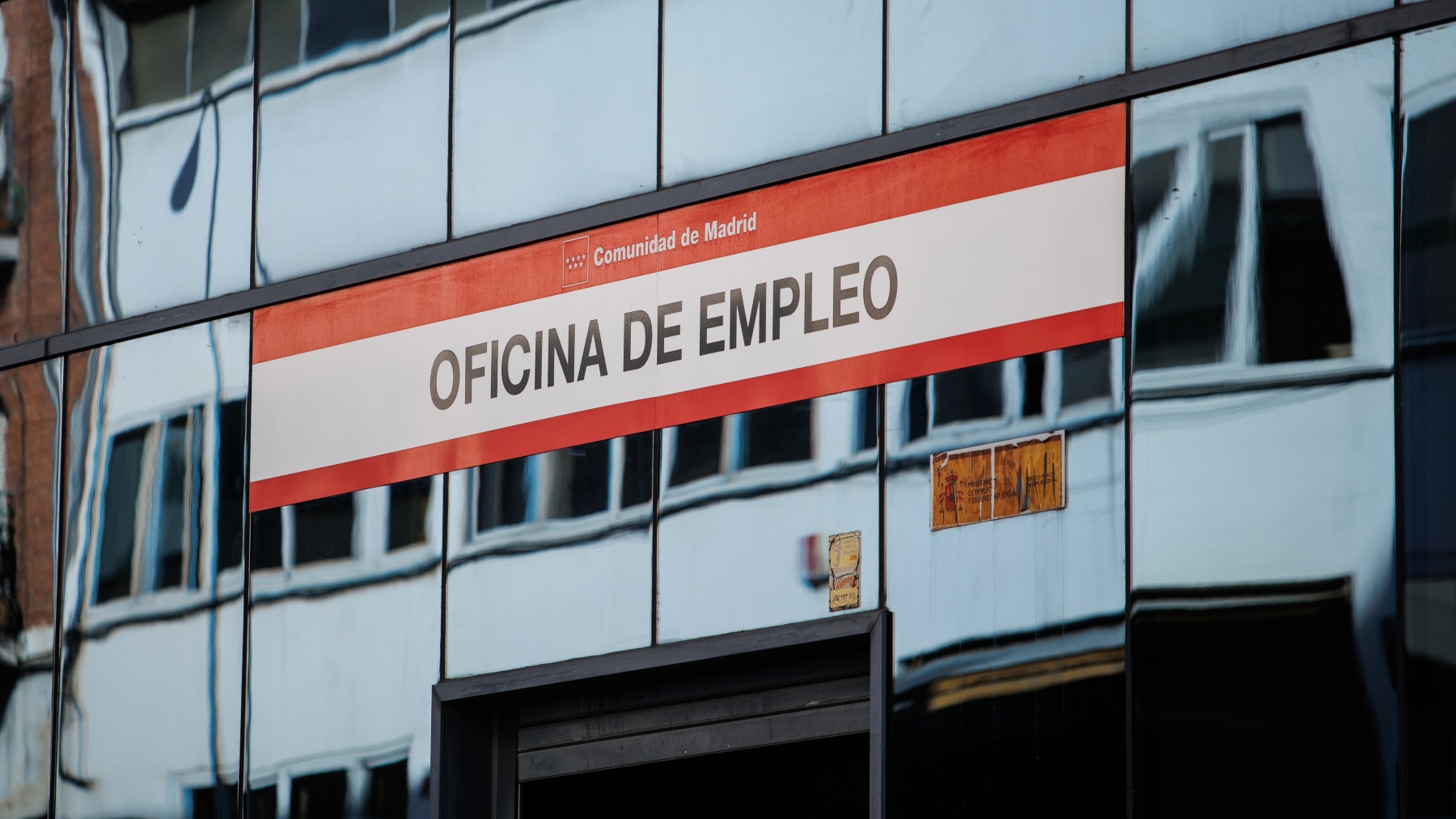 Oficina de empleo de la Comunidad de Madrid.
