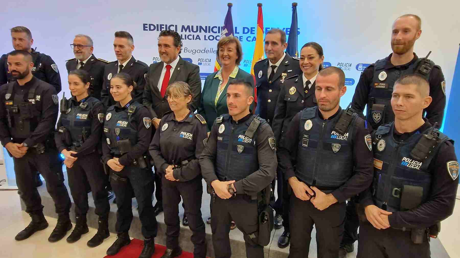 La Policía Local de Calvià ha celebrado su Diada con la vista puesta en el futuro y las nuevas tecnologías.