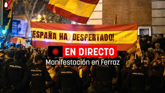 Protestas Ferraz, Manifestación Ferraz, Amnistía, Pedro Sánchez,