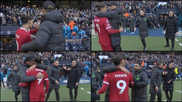 Pep Guardiola, Darwin Núñez, Manchester City, Liverpool, Premier League