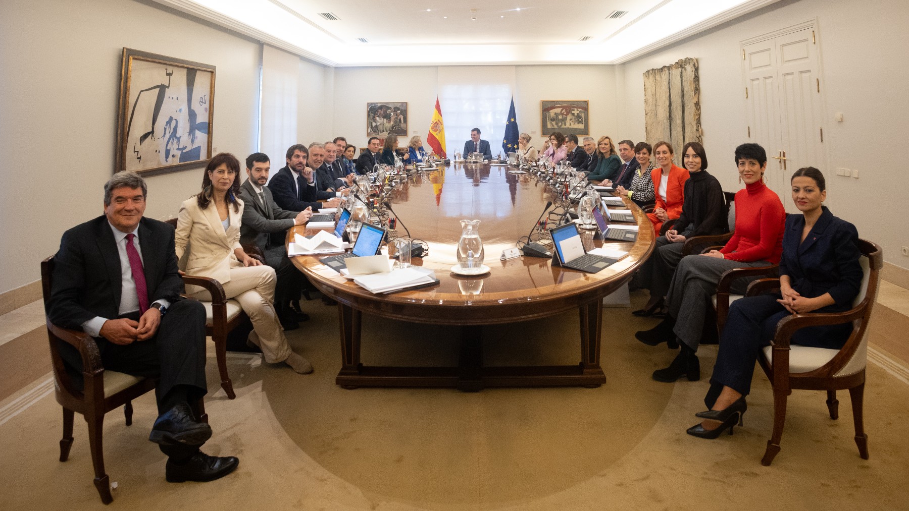 Consejo de Ministros del nuevo Gobierno de Sánchez. (Foto: EP)