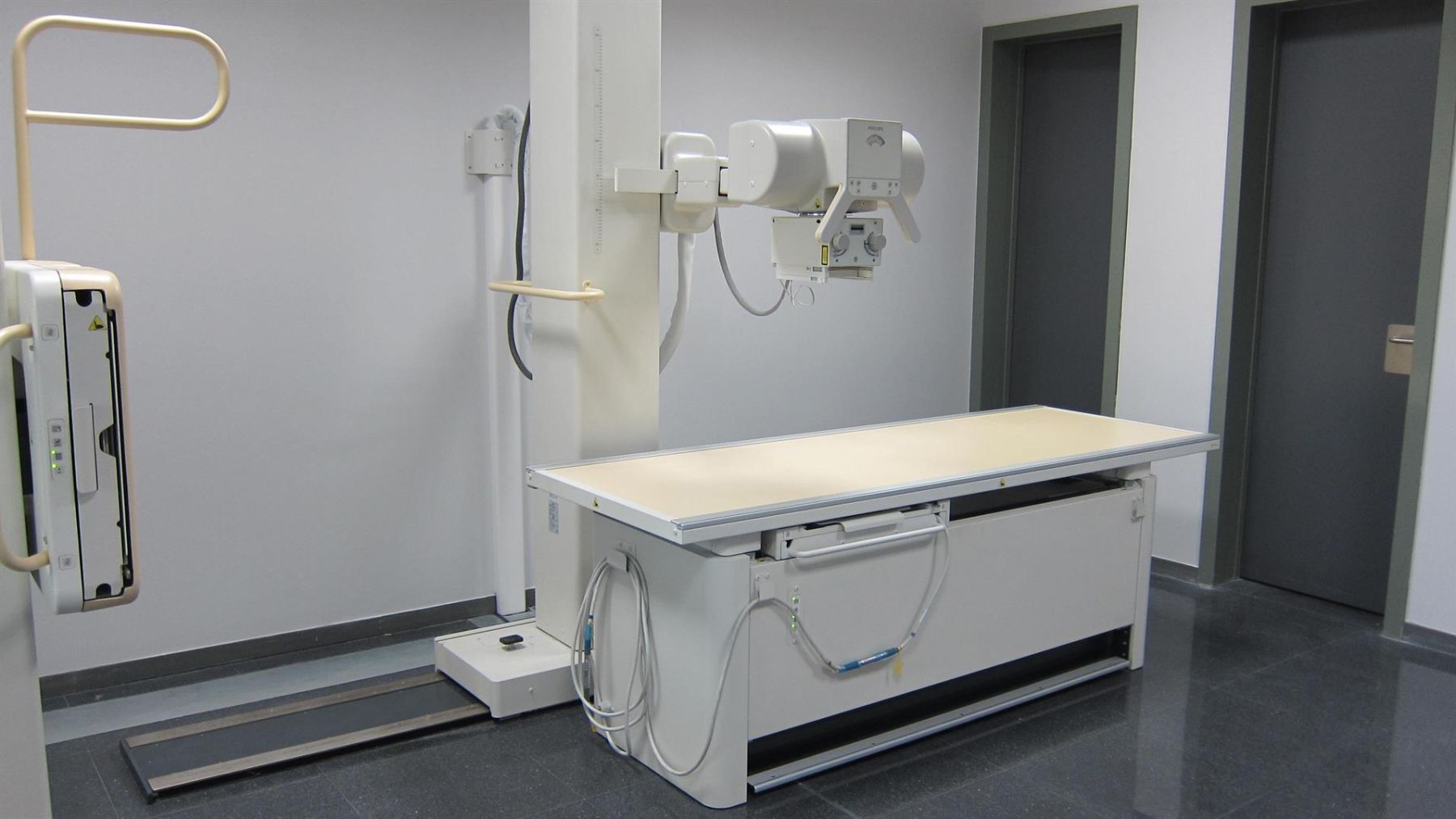 Imagen de un aparato de radiología.