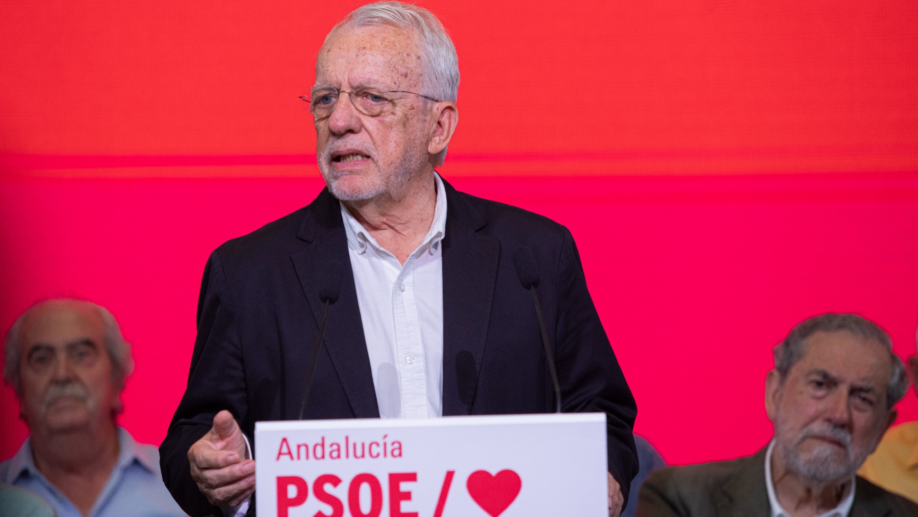 Manuel Pezzi, presidente del PSOE andaluz.