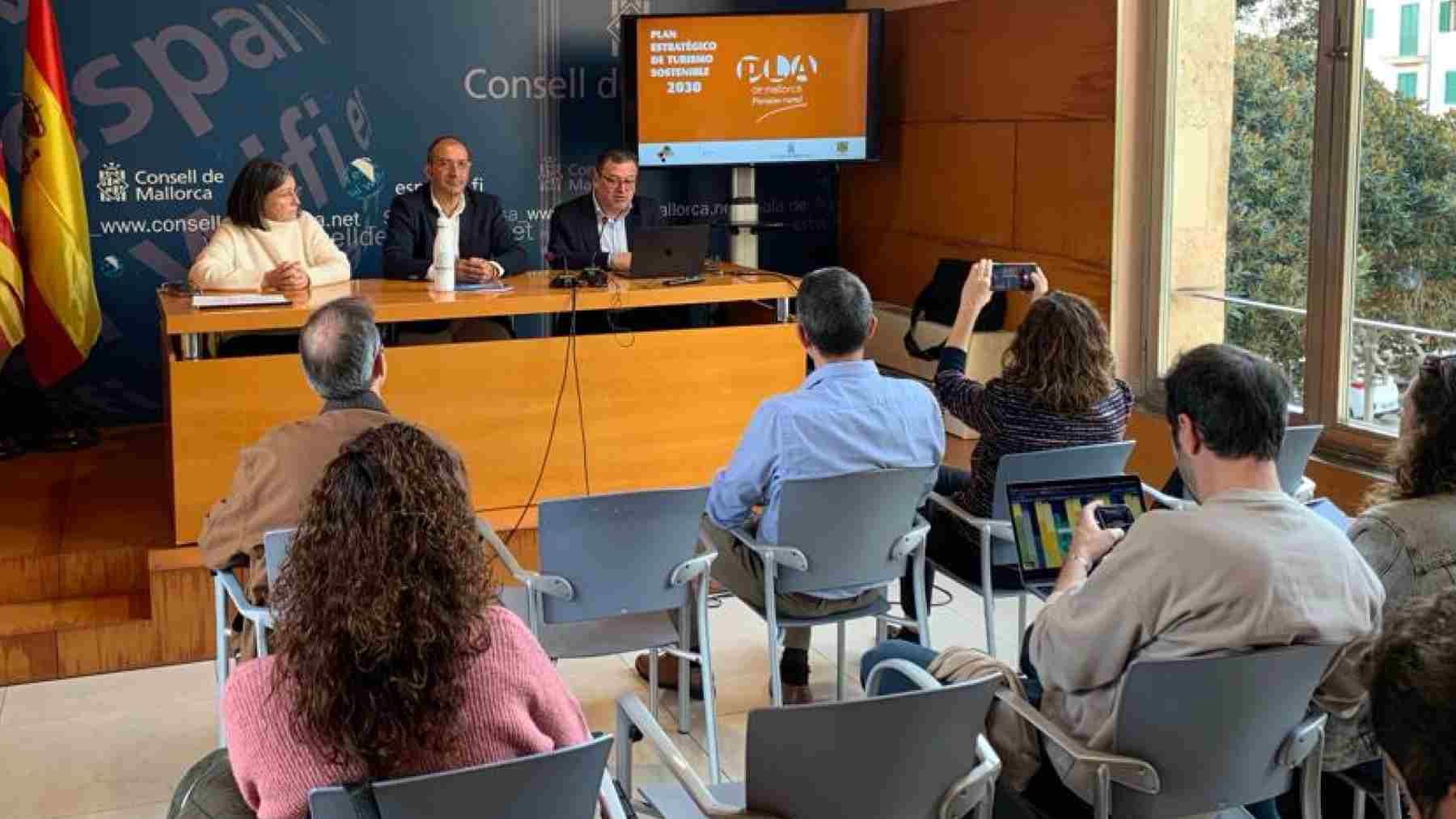 Presentación del Plan Estratégico de Turismo Sostenible del Pla de Mallorca en La Misericordia.