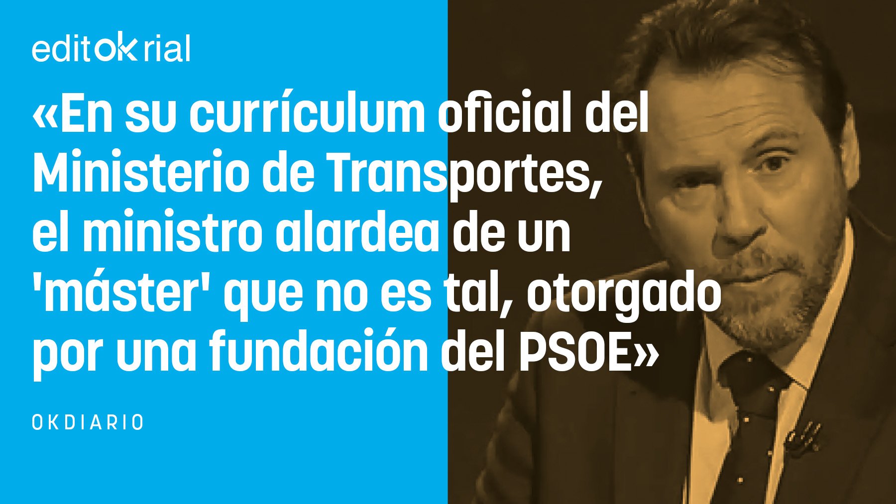 máster Óscar Puente