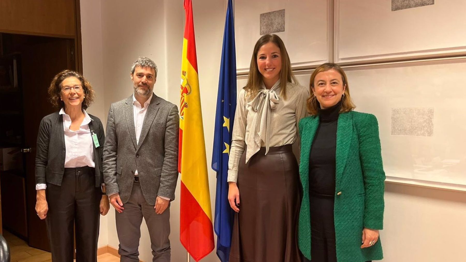 La consellera insular de Cultura, Antónia Roca, y el director general de Patrimonio Cultural y Bellas Artes, Isaac Sastre de Diego.