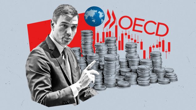 OCDE, política fiscal, Pedro Sánchez, impuestos, PIB