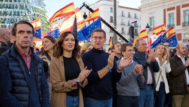 protesta PP amnistía