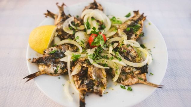 Sardinas asadas