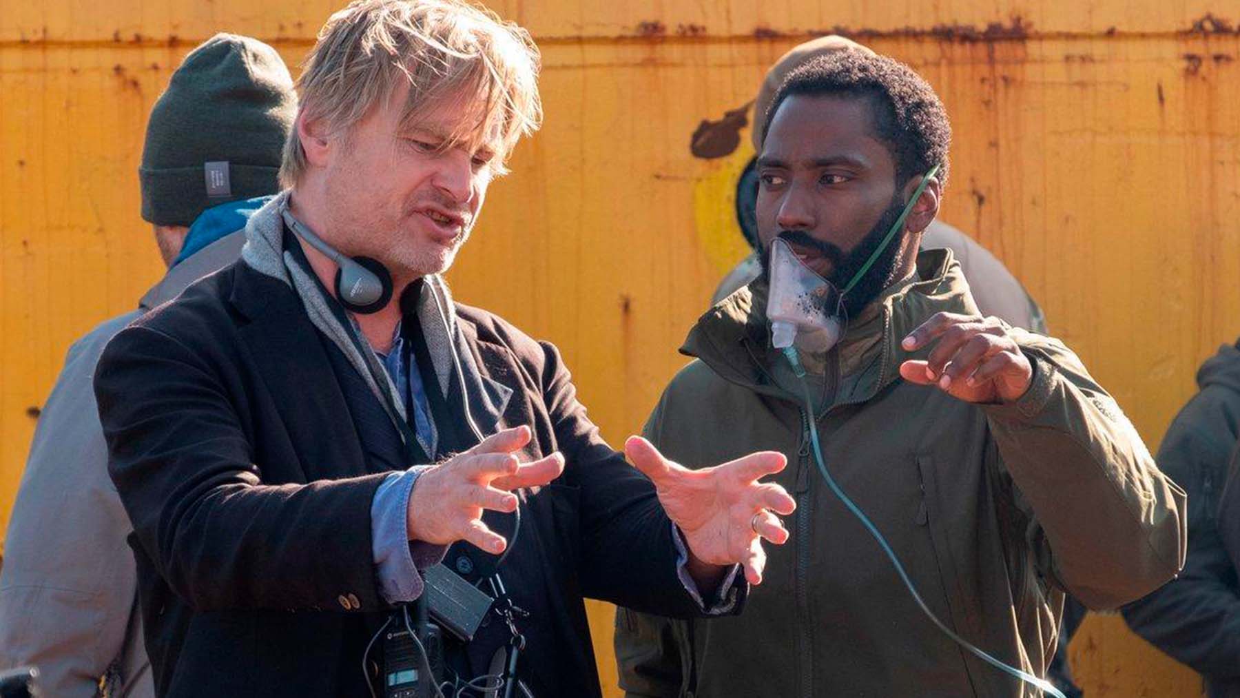 Christopher Nolan en el rodaje de ‘Tenet’ (Warner Bros)