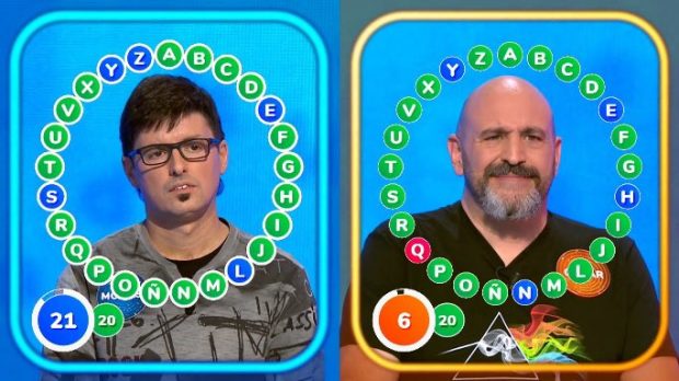 Moisés y Óscar, concursantes de Pasapalabra