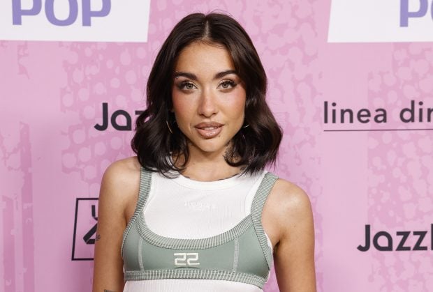 María Becerra en un photocall. (Foto: Gtres)