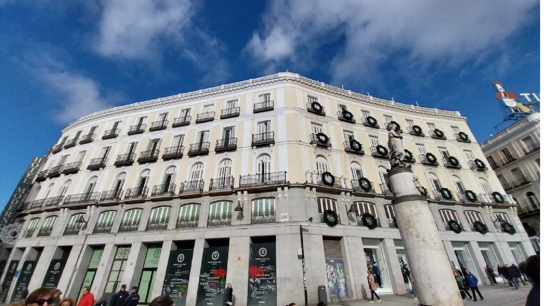 Edificio Puerta del Sol, 9, adquirido por El Corte Inglés.
