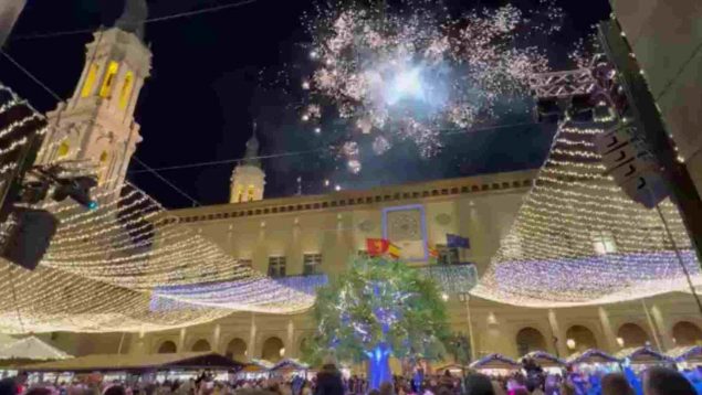 Zaragoza Navidad luces