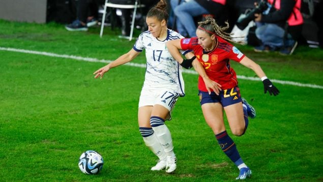 Athenea del Castillo, España, selección femenina, Italia