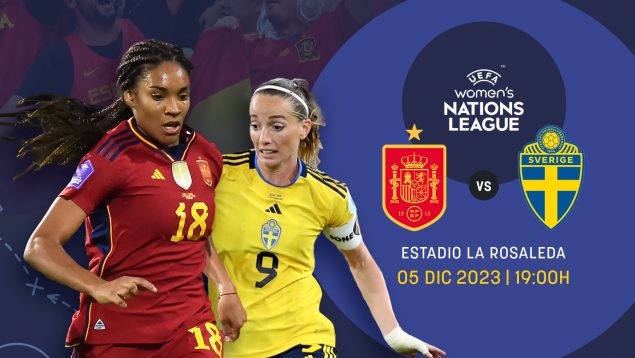 España Suecia, Liga de Naciones, Selección femenina,