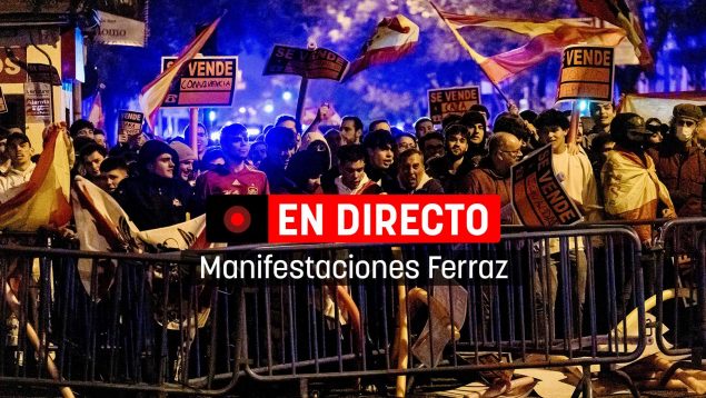 manifestación Ferraz, protestas Madrid, Ley de Amnistía