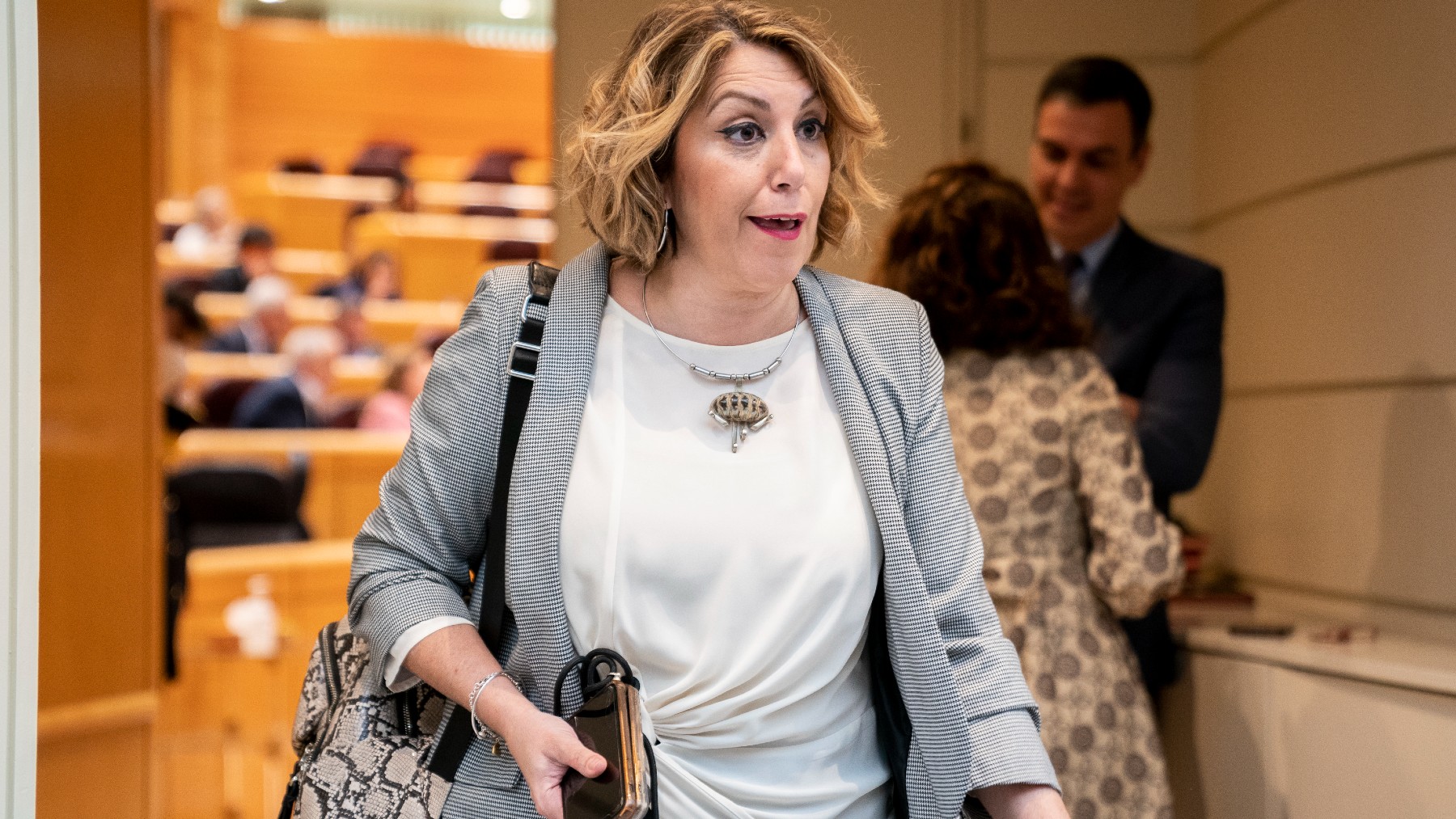 La senadora del PSOE y ex presidenta andaluza, Susana Díaz (EUROPA PRESS).