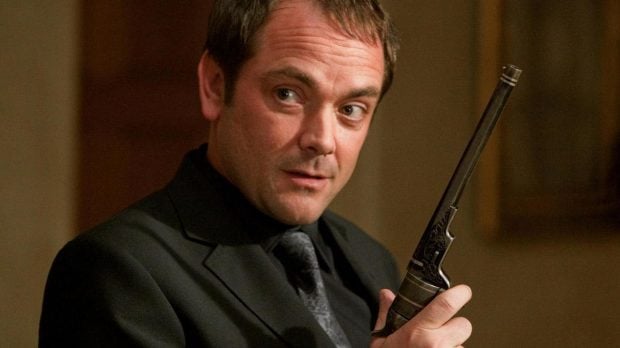 Mark Sheppard en la décima temporada de 'Supernatural'.