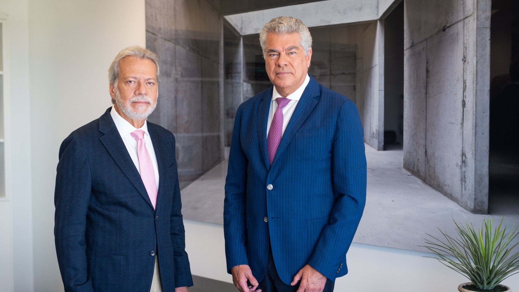 Luis Amodio y Mauricio Amodio, presidente y vicepresidente ejecutivos de OHLA.