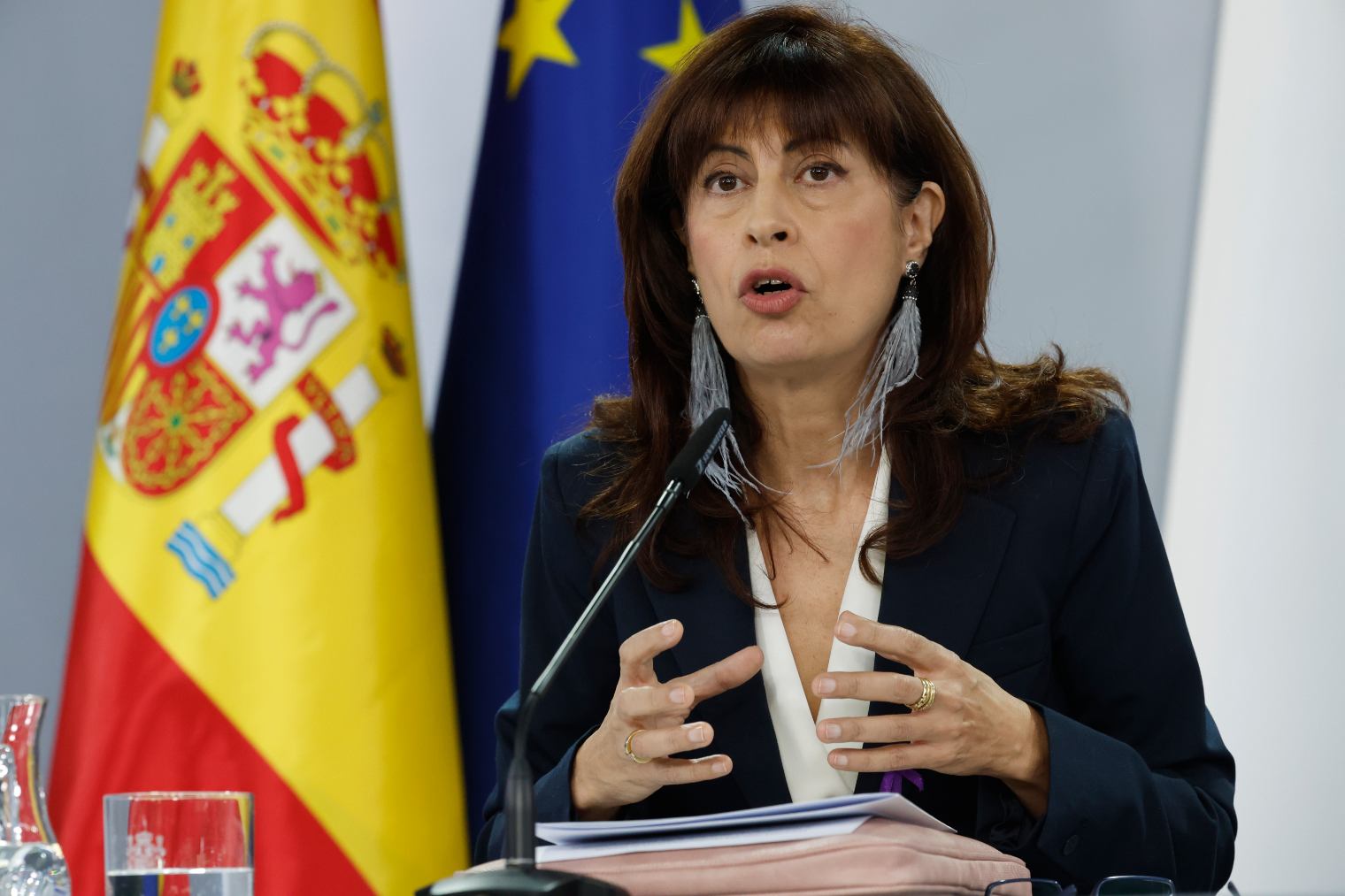La ministra de Igualdad, Ana Redondo.