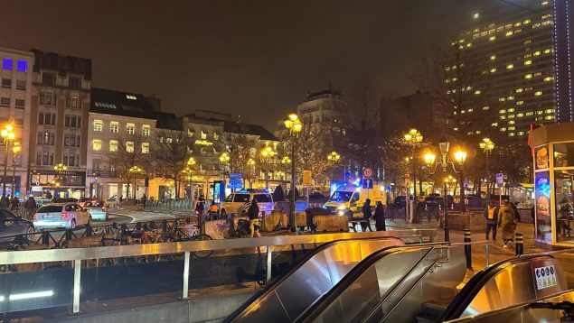 tiroteo Bruselas heridos, Gulden Vlieslaan