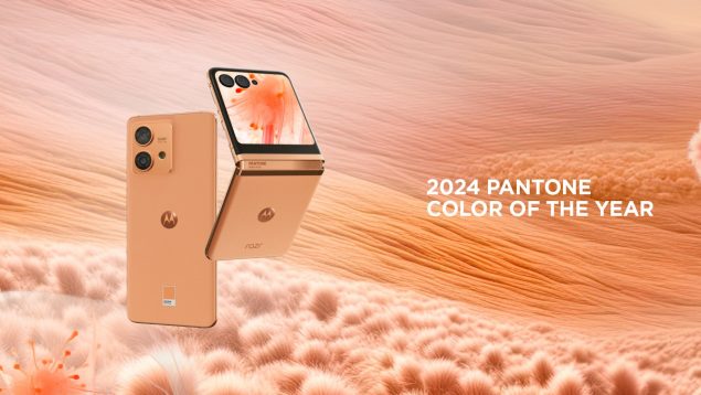 Motorola revela sus nuevos razr y edge: son pioneros en incorporar el exclusivo color Pantone en 2024