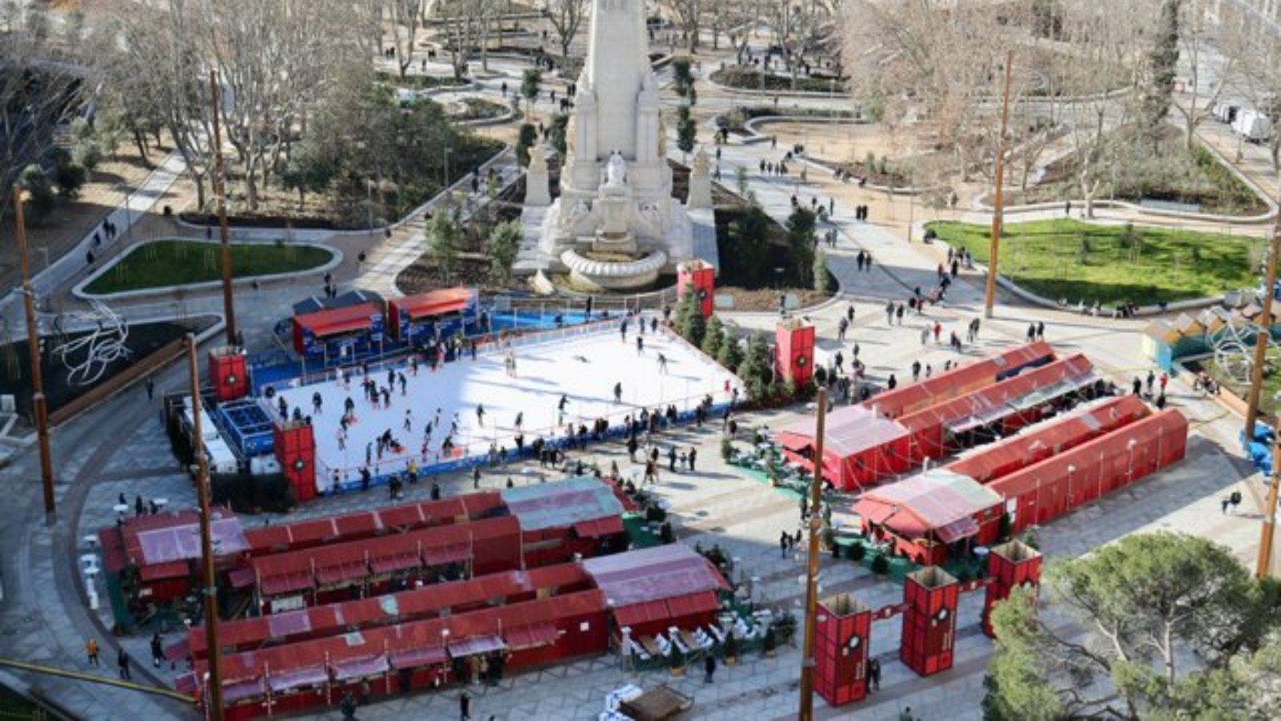 Mercado de Plaza España. (Foto: EP)