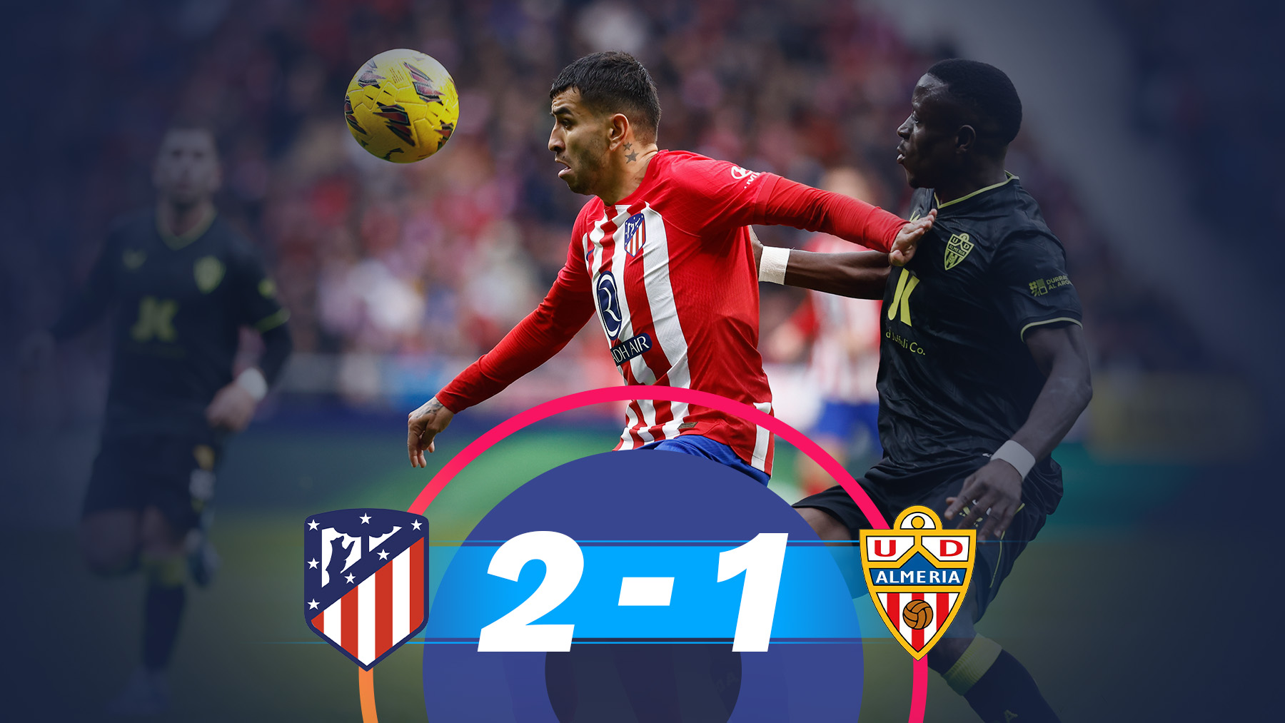 Almería vs. Atlético de Madrid, por La Liga: resultado, goleadores