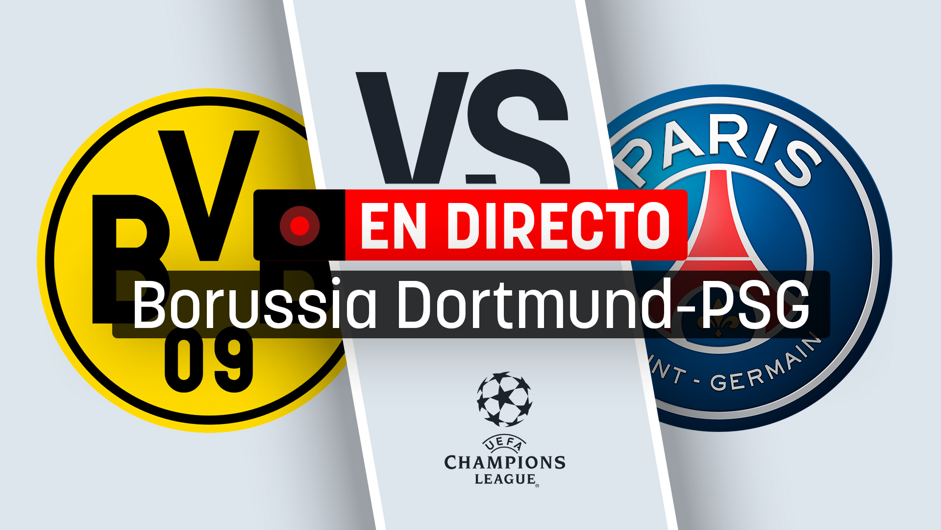 Borussia Dortmund – PSG, en directo: resultado, goles y minuto a minuto del partido de Champions League hoy.