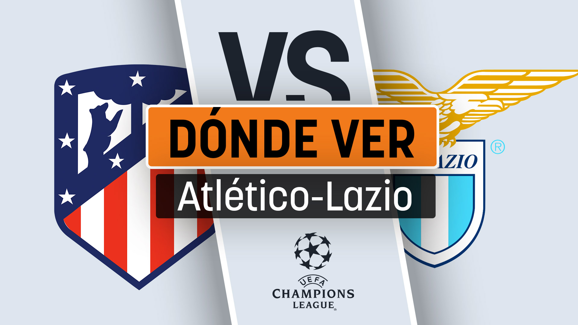 A qué hora juega el Atlético de Madrid contra el Lazio y dónde ver la Champions League en directo.