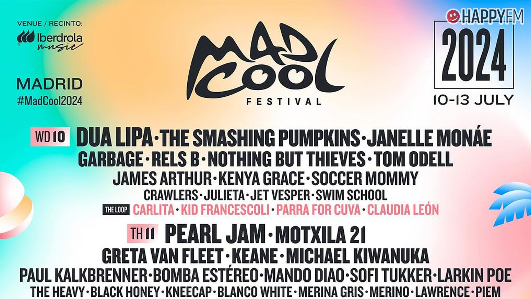 Mad Cool 2024 first confirmed, dates, when tickets go on sale and how