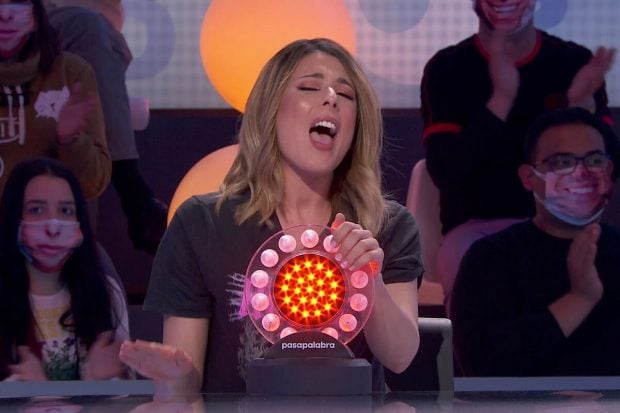 Valeria Ros en 'Pasapalabra'.