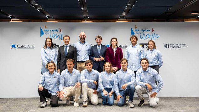 CaixaBank será patrocinador oficial del Sail Team BCN en la Youth & Puig Women´s America’s Cup