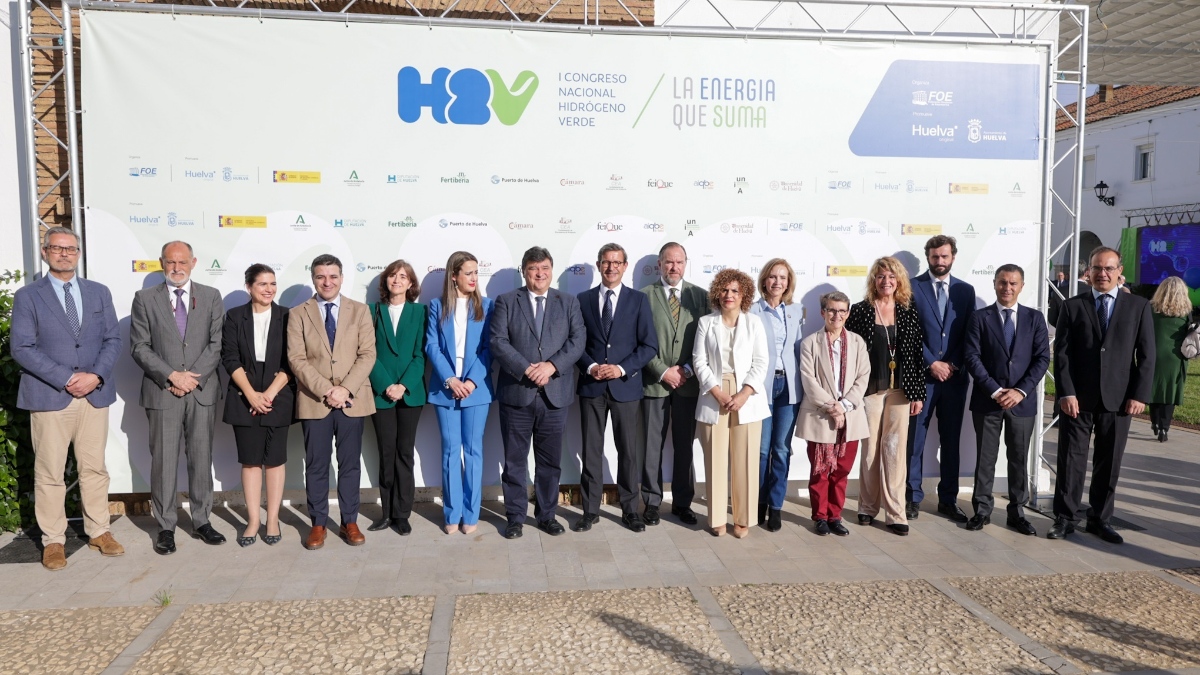 El I Congreso Nacional de Hidrógeno Verde, que se celebrará en Huelva del 7 al 9 de febrero de 2024