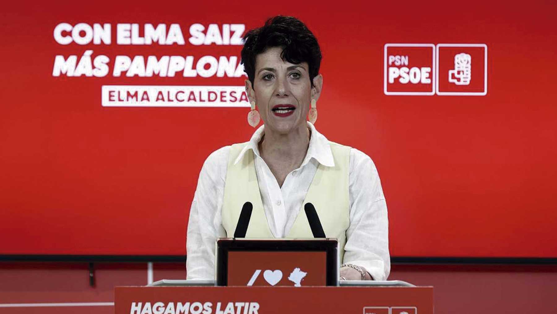 Elma Saiz, ex candidata del PSOE en Navarra