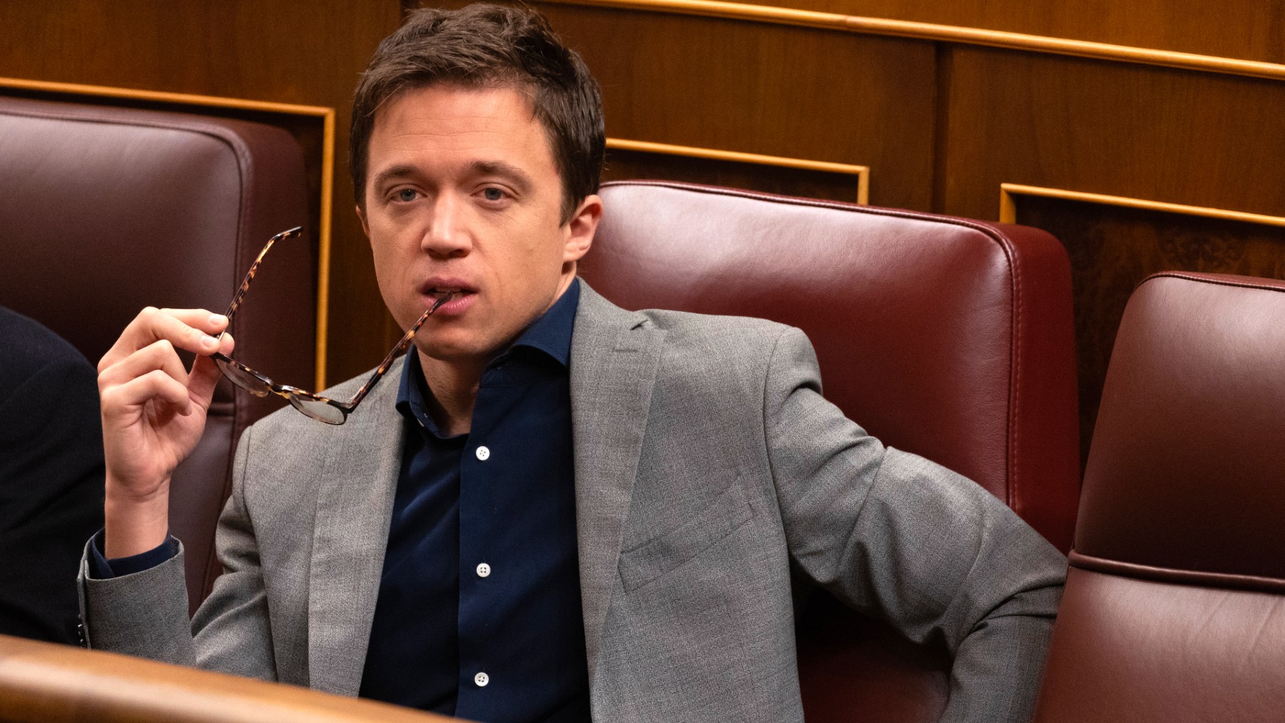 Íñigo Errejón en el Congreso. (Foto: EP)