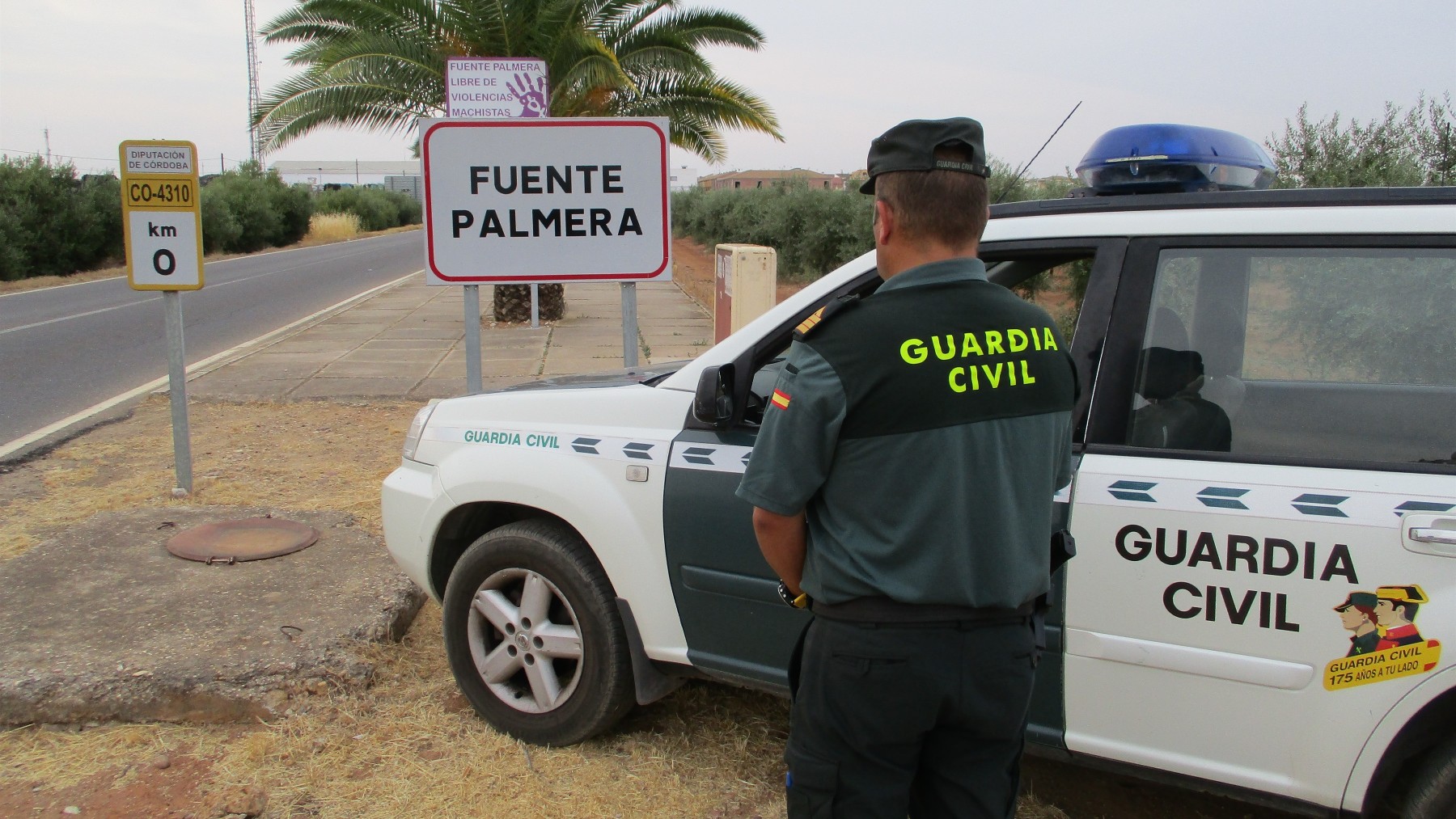 La Guardia Civil de Fuente Palmera (Córdoba). (Foto: ep)