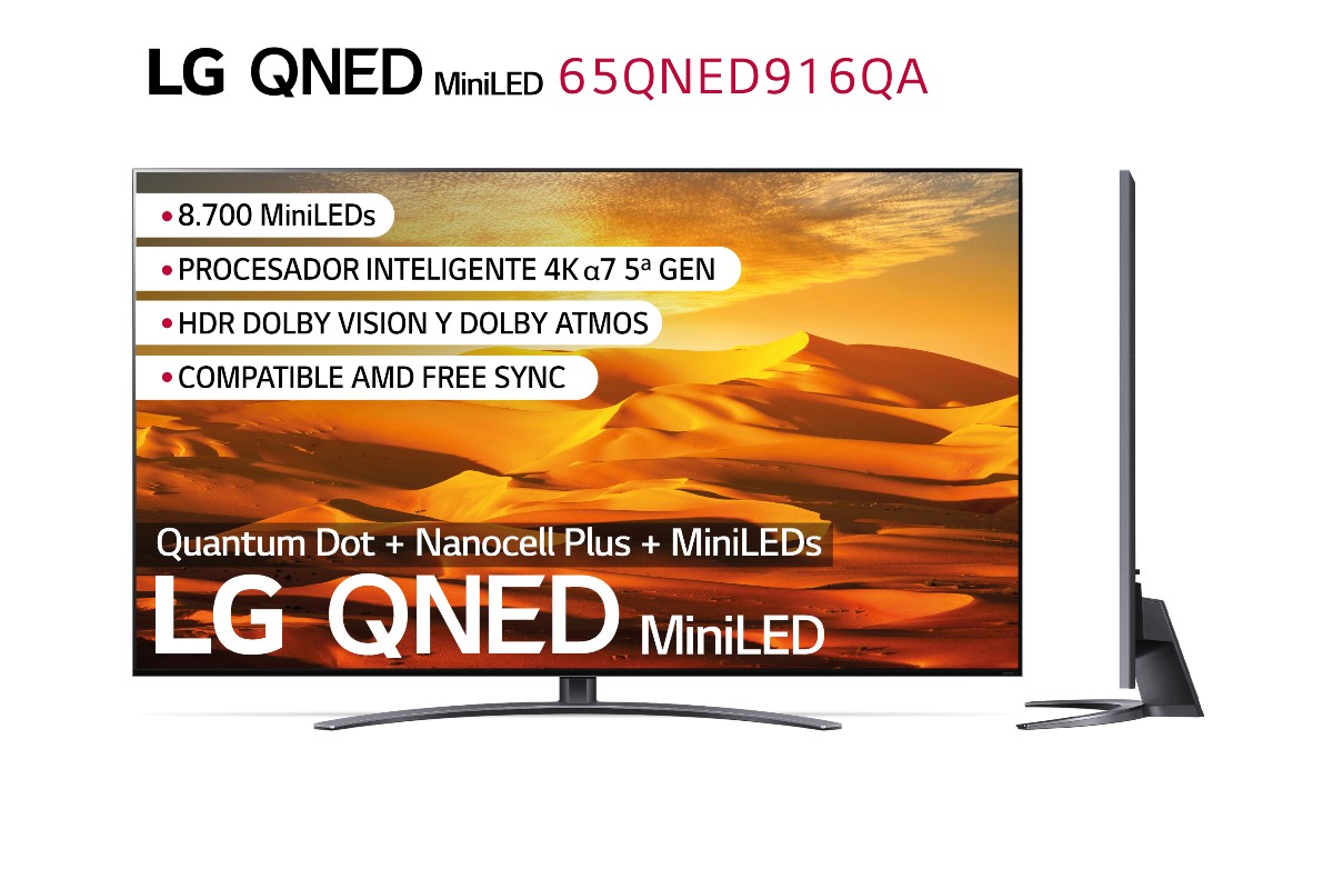 Smart TV LG 4K QNED MiniLED