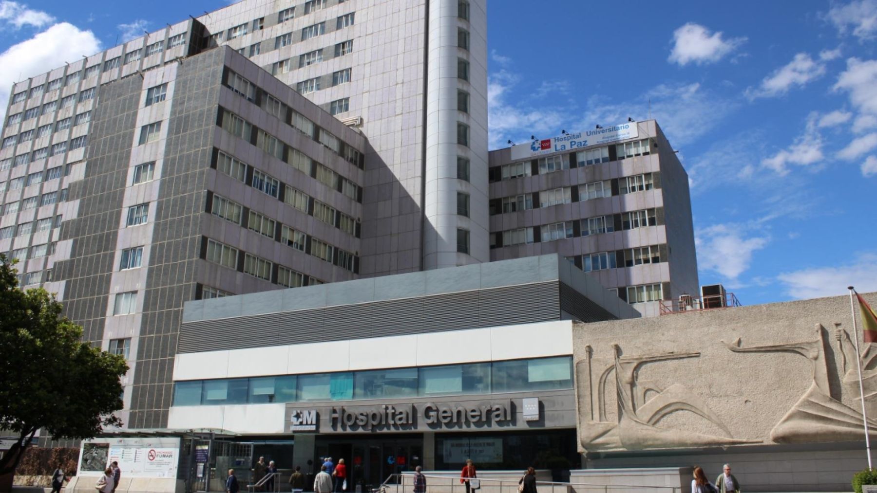 Hospital Público La Paz de Madrid.