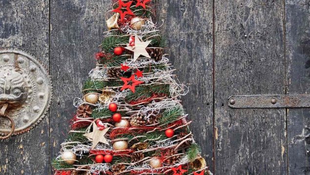 Las alternativas al típico árbol de Navidad: es posible y más originales